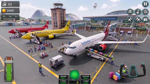 Sky Pilot 3D : Airplane Game screenshot