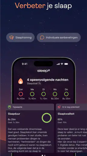 sleep² Sleep recorder, tracker screenshot