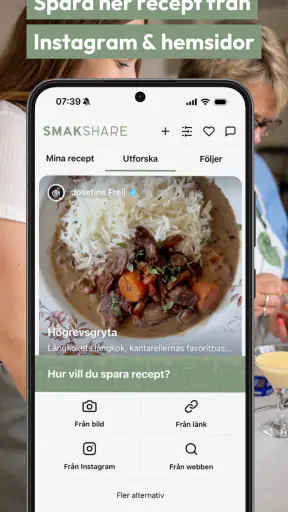 SmakShare – Recept & Mat screenshot