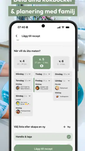 SmakShare – Recept & Mat screenshot