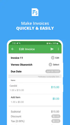 Smart Invoice: Email Invoices screenshot
