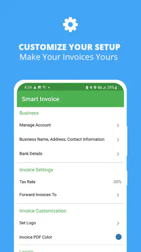 Smart Invoice: Email Invoices screenshot