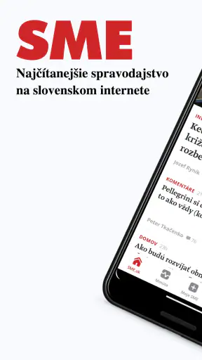 SME.sk screenshot