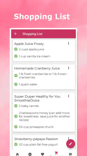 Smoothies Recepten screenshot