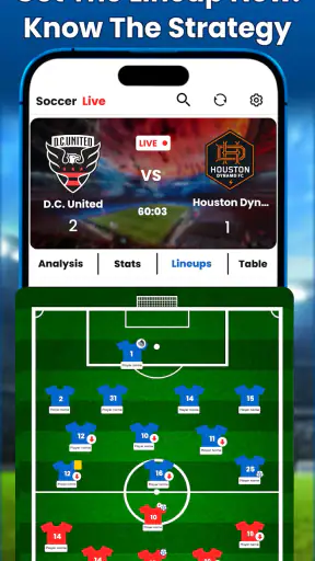 Soccer Live Scores: Stats screenshot
