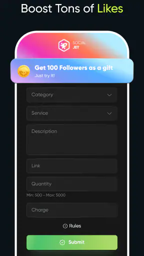 Social Jet - Followers & Likes screenshot