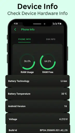 Software-update screenshot