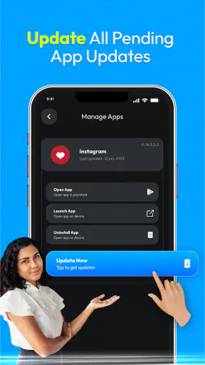 Software-update: app-updates screenshot