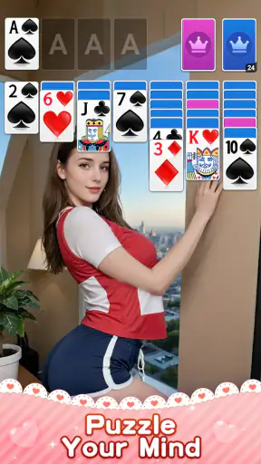 Solitaire Angel - Card Puzzle screenshot