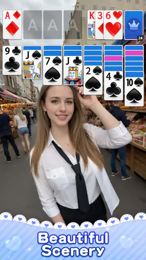 Solitaire Angel - Card Puzzle screenshot