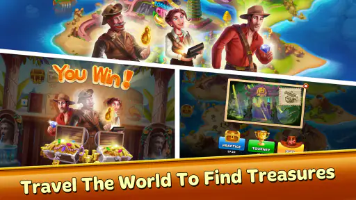 Solitaire Treasure Hunt screenshot