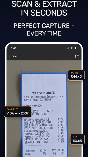 SparkReceipt - Boekhouding screenshot
