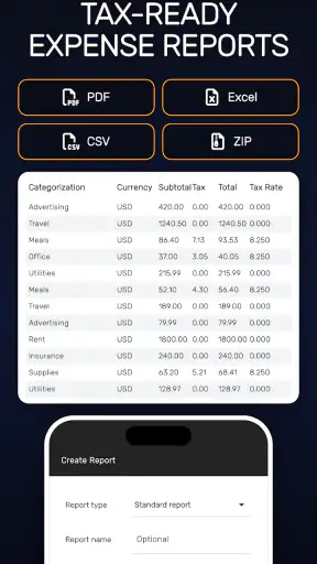 SparkReceipt - Boekhouding screenshot