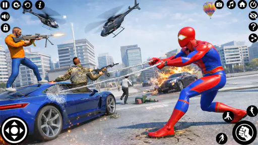 Spider Hero Gevecht Actie 3D screenshot