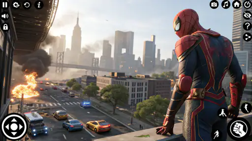 Spider Hero Gevecht Actie 3D screenshot