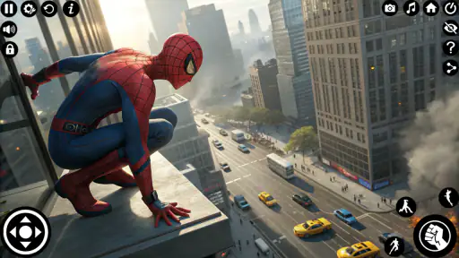 Spider Hero Gevecht Actie 3D screenshot