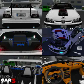 Sport car 3 : Taxi & Police - screenshot