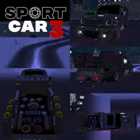 Sport car 3 : Taxi & Police - screenshot
