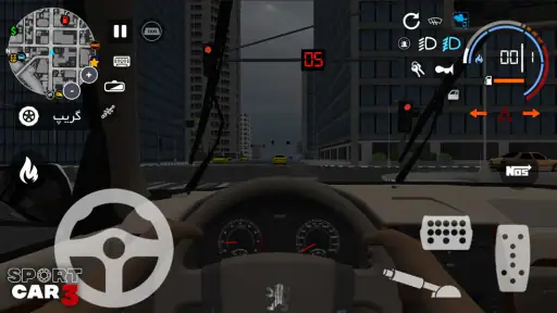Sport car 3 : Taxi & Police - screenshot