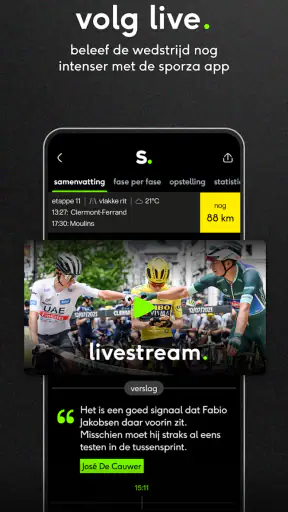 sporza screenshot