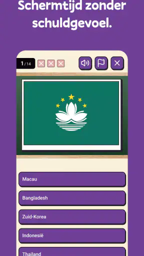 Squiz - Leren met Quiz cultuur screenshot
