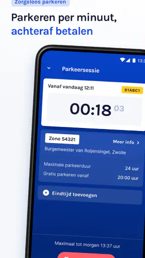 Stadsparkeren - Parkeer app screenshot