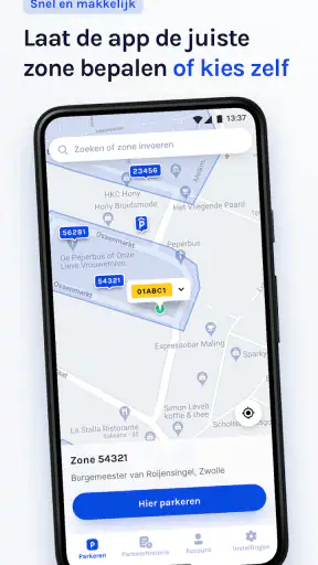 Stadsparkeren - Parkeer app screenshot