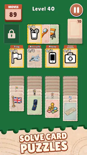 Stamp Solitaire: Card Matching screenshot