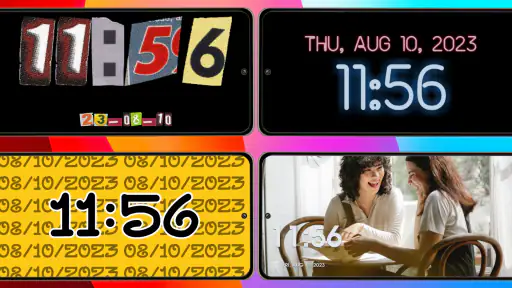 StandBy Mode: Big Clock Widget screenshot