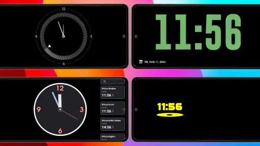 StandBy Mode: Big Clock Widget screenshot