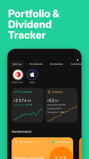 Stock Events Beursmonitor screenshot