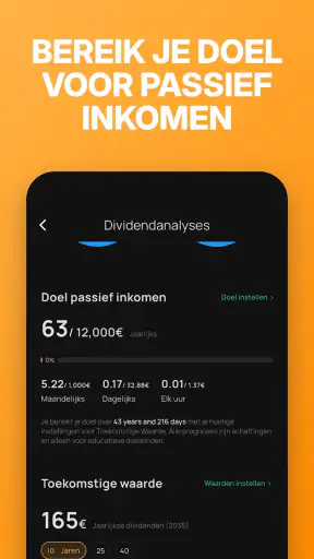 Stock Events Beursmonitor screenshot