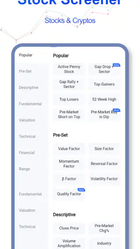 Stock Screener, AI Scanner screenshot