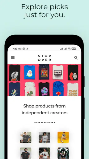 Stopover: Design. Shop. Sell. screenshot