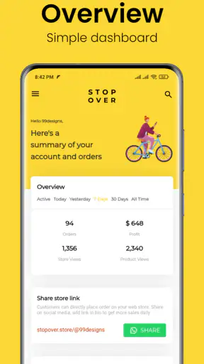 Stopover: Design. Shop. Sell. screenshot