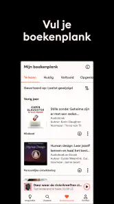 Storytel - Luisterboeken app screenshot
