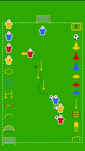 Tactisch Bord: Voetbal screenshot