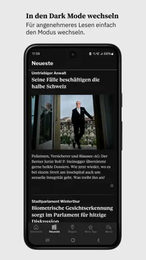 Tages-Anzeiger - News screenshot