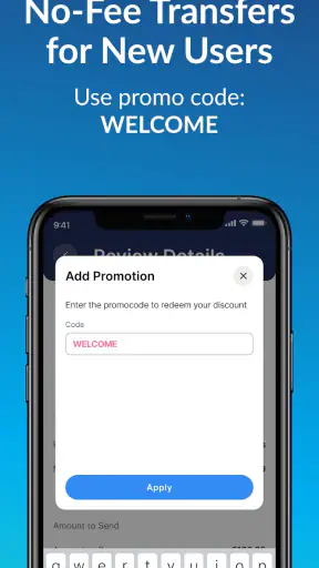 TalkRemit Money Transfers screenshot