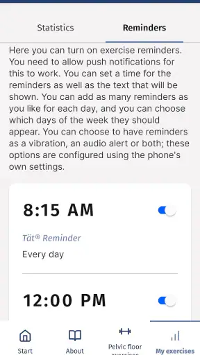 Tät-m Pelvic Exercises for men screenshot