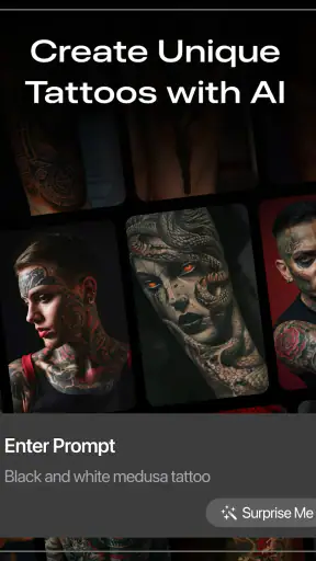 Tattoo AI - Tattoo design screenshot