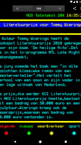 Teletekst screenshot