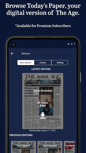 The Age screenshot