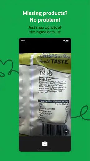 The Food App – Scan and swap screenshot