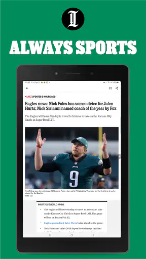The Philadelphia Inquirer screenshot