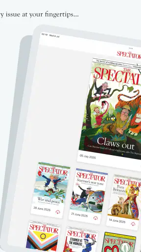 The Spectator Magazine screenshot