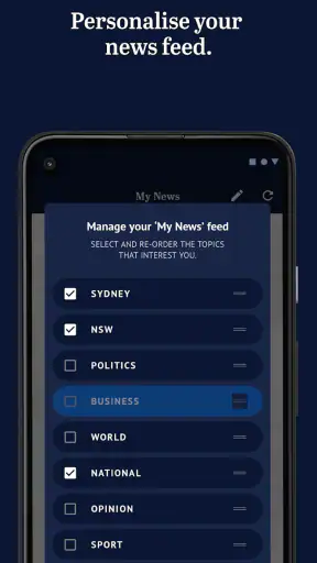 The Sydney Morning Herald screenshot