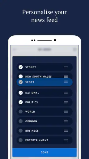 The Sydney Morning Herald screenshot