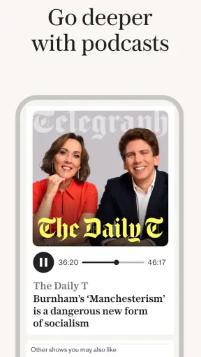 The Telegraph UK Latest News screenshot