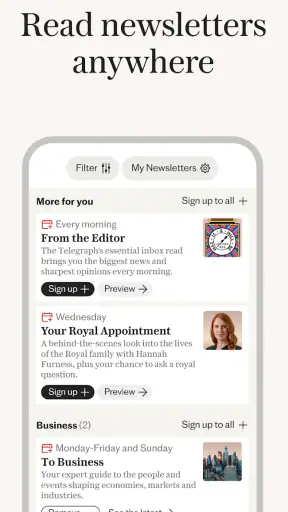 The Telegraph UK Latest News screenshot